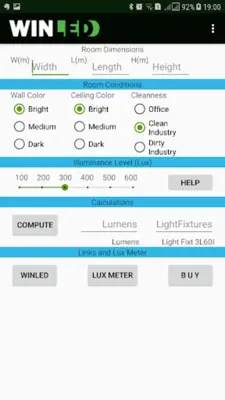 Lumens Lux Lighting android App screenshot 3